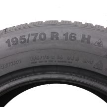 6. 4 x CONTINENTAL 195/70 R16 94H WinterContact TS850P SUV Winterreifen 2015 7,8-8mm