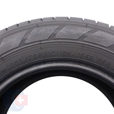 4. 2 x YOKOHAMA 205/70 R15C 106/104S BluEarth-Van Ry-55 Sommerreifen 2017 WIE NEU 8,8mm