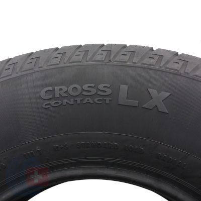 7. 255 70 16  4x CONTINENTAL 255/70 R16 111T CrossContact LX Sommerreifen M+S 2015, 2018 VOLL UNGEBRAUCHT 