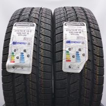 215 70 15C 2x CONTINENTAL 215/70 R15C 109/107R VanContact Winter Winterreifen 2022 VOLL