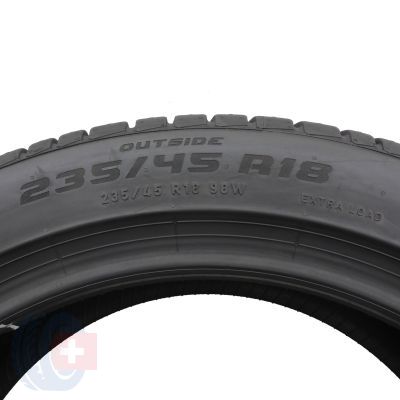 3. 1 x PIRELLI 235/45 R18 98W XL Cinturato P7C2 VOL Sommereifen 2019 WIE NEU 7mm