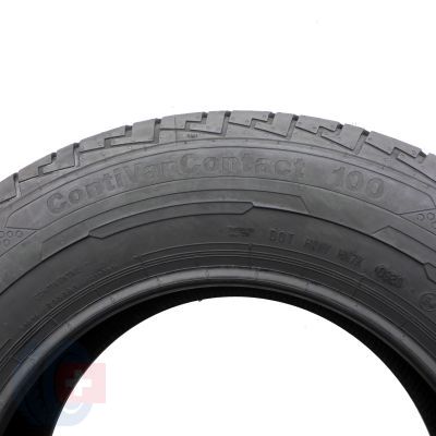 6. 205/ 70 15C 4x CONTINENTAL 205/70 R15C 106/104R ContiVanContact 100 Sommerreifen 2020 VOLL WIE NEU