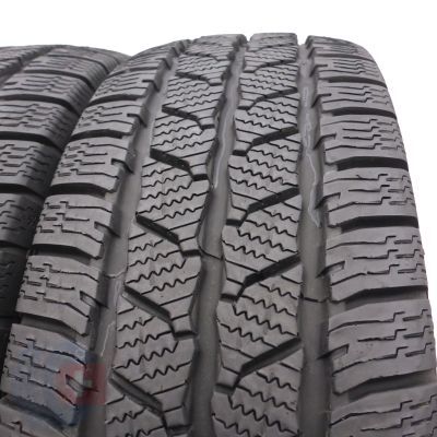 3. 4 x CONTINENTAL 215/75 R16C 116/114R VanContact Winter Winterreifen 2021, 2022 WIE NEU 8,8-9,5mm