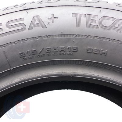 6.  215 65 16 2x Esa+Tecar 215/65 R16 98H Super Grip 9 SUV Winterreifen 2017 VOLL