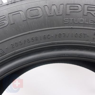 7. 205 65 16C 2x NOKIAN 205/65 R16C 107/105T Snowproof C Winterreifen 2024 WIE NEU 7,8-8,2mm