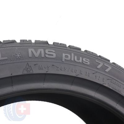 5. 2 x UNIROYAL 245/40 R18 97Y XL MS plus 77 Winterreifen 2018 UNGEBRAUCHTE  