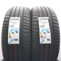 215 55 17 2x BRIDGESTONE 215/55 R17 94W Turanza T005 Sommerreifen 2021 Ungebraucht  