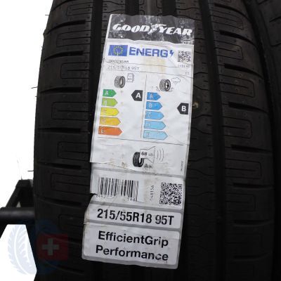 2. 4 x GOODYEAR 215/55 R18 95T EfficientGrip Performance Sommerreifen 2024 VOLL WIE NEU