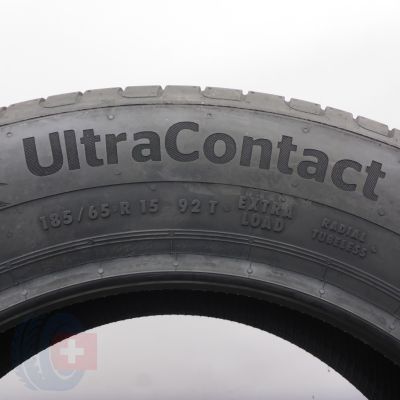 6. 185 65 15 2x CONTINENTAL 185/65 R15 92T XL UltraContact Sommerreifen 2022 VOLL