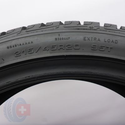 7. 215 45 20 2x GOODYEAR 215/45 R20  95T UlreaGrip Performance+ Winterreifen 2023 8,8mm