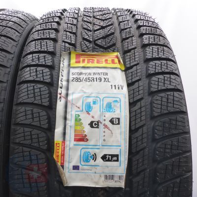 3.  285 45 19 2x PIRELLI  285/45 R19 111V XL Scorpion Winter Winterreifen 2019  Ungebraucht  