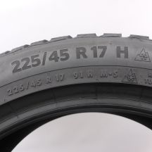 3. 225 45 17 1x CONTINENTAL 225/45 R17 91H WinterContact TS870 Winterreifen 2023 WIE NEU 8,2mm