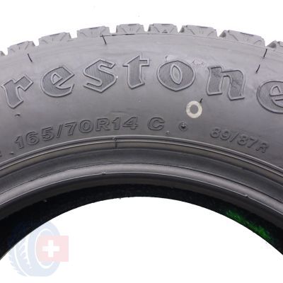 6. 165 70 14C 2x FIRESTONE 165/70 R14C 89/87R Vanhawk 2 Winter Winterreifen 2022 WIE NEU 7,5mm