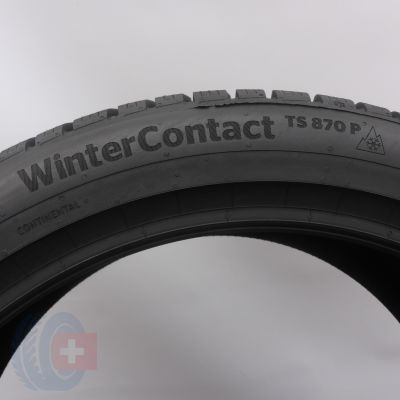 5. 245 40 19 2x CONTINENTAL 245/40 R19 98V XL WinterContact TS 870 P Winterreifen 2024 VOLL WIE NEU 