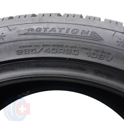 4. 285 40 20 1x DUNLOP 285/40 R20 108V XL Winter Sport 5 SUV MO Winterreifen 8mm 2024