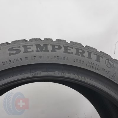 4. 215 45 17 2x SEMPERIT 215/45 R17 91V XL Speed-Grip 5 Winterreifen 2024 7mm