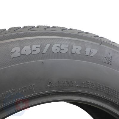 5. 2 x MICHELIN 245/65 R17 111H XL Latitude Alpin LA2 Winterreifen 2016 5,5-6mm