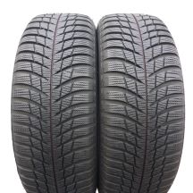 205 60 16 2x BRIDGESTONE 205/60 R16 96H XL Blizzak LM001 Winterreifen 7,8mm 2015