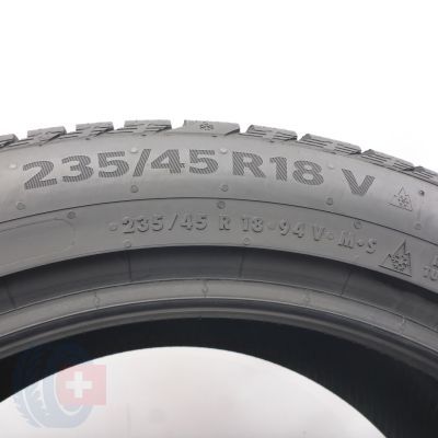 5. 235 45 18 4x CONTINENTAL 235/45 R18 94V WinterContact TS8S0S Winterreifen 2019 6,5-7,5mm