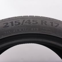 5. 215 45 17 2x CONTINENTAL 215/45 R17 87Y PremiumContact 6 Sommerreifen 2020 7,2mm