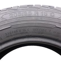 4. 205 65 16C 2x CONTINENTAL 205/65 R16C 107/105T ContiVanContact 100 Sommerreifen 7,8mm 2017