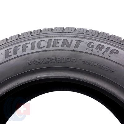 6. 4 x GOODYEAR 215/65 R16C 109/107T Efficient GripCargo Sommerreifen 2018, 2019 WIE NEU VOLL