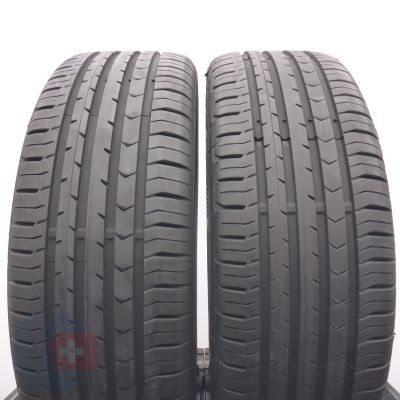 195 55 16 2x CONTINENTAL 195/55 R16 91V XL ContiPremiumContact 5 Sommerreifen 2022 7,5mm