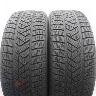 235 55 19 2x PIRELLI 235/55 R19 105H XL Scorpion Winter Winterreifen 2022 WIE NEU 7mm
