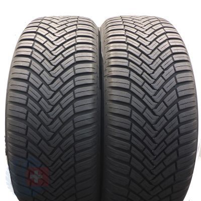 205 55 16 2x CONTINENTAL 205/55 R16 94H XL AllSeasonContact Ganzjahresreifen 2021 7,2-7.5mm