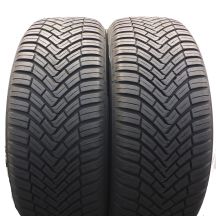 205 55 16 2x CONTINENTAL 205/55 R16 94H XL AllSeasonContact Ganzjahresreifen 2021 7,2-7.5mm