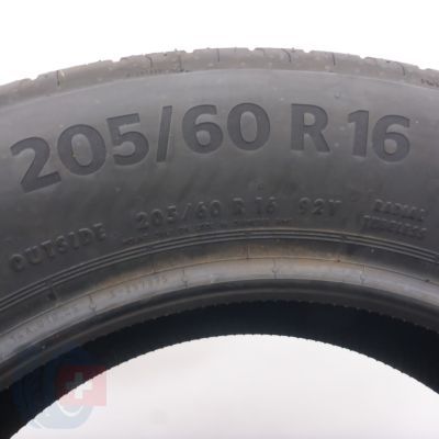 5. 205 60 16 1x CONTINENTAL 205/60 R16 92V EcoContact 6 Sommerreifen 2022 VOLL