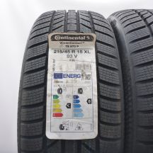 2. 215 45 18 2x CONTINENTAL 215/45 R18 93V XL WinterContact TS 870 P Winterreifen 2022/23 Ungebraucht  
