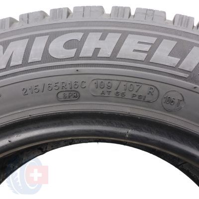 6. 215 65 16C 4x MICHELIN 215/65 R16C 109/107R Agilis Alpin Winterreifen 2022, 2023 WIE NEU 7,8-8mm