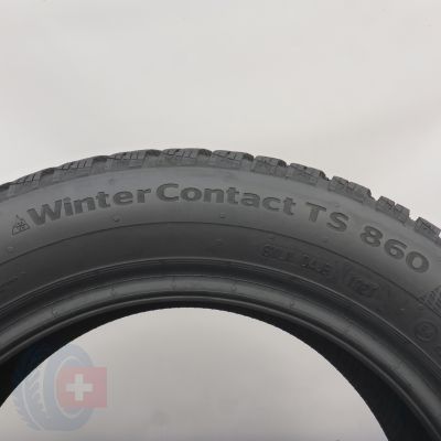 7. 195 55 15 2x CONTINENTAL 195/55 R15 85T WinterContact TS860 Winterreifen 2021 7,8-8mm