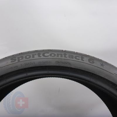 5. 235 35 19 2x CONTINENTAL 235/35 R19 91Y XL SportContact 6 BMW Sommerreifen 2022 Ungebraucht  