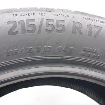 7. 215 55 17 2x CONTINENTAL 215/55 R17 94V EcoContact 6 SEAL Sommerreifen 2025 6,5mm