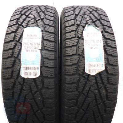 3. 265 75 16 4x NOKIAN 265/75 R16 123/120Q Hakkapelita LT 2 Winterreifen  2017 VOLL Ungebraucht   