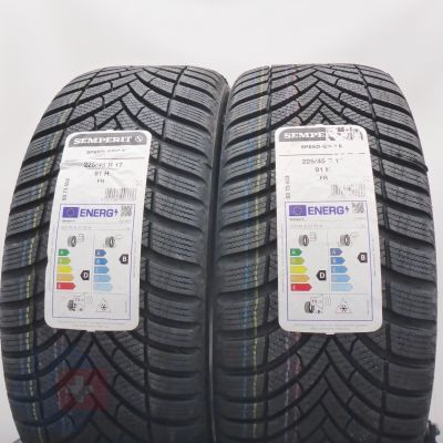 4. 225 45 17 4x SEMPERIT 225/45 R17 91H Speed-Grip 5 Winterreifen 2025 VOLL WIE NEU 