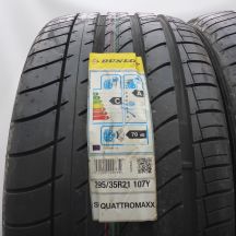 2. 295 35 21 2x DUNLOP 295/35 R21 107Y XL SP Quattro Maxx Sommerreifen 2016 Ungebraucht  
