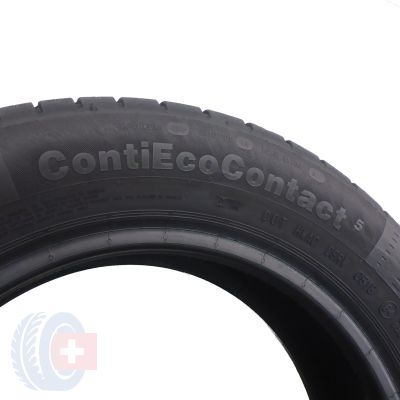 7. 4 x CONTINENTAL 165/65 R14 79T ContiEcoContact 5 Sommerreifen 2018 6-6,5mm
