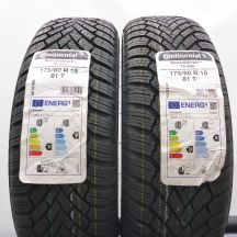 4. 175 60 15 4x CONTINENTAL 175/60 R15 81T WinterContact TS 860 Winterreifen 2023 Ungebraucht    