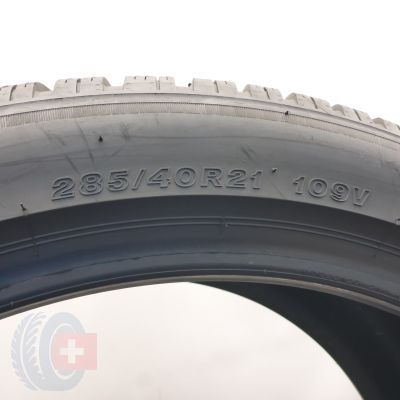7. 285 40 21 4x BRIDGESTONE 285/40 R21109V XL Blizzak LM005 Winterreifen 2024/25 6,8-6mm