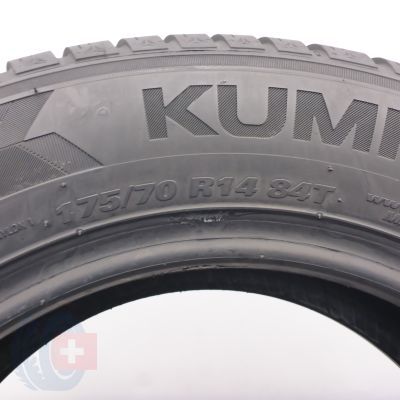 5. 175 70 14 2x KUMHO 175/70 R14 84T WinterCraft Winterreifen 2024 7,8mm