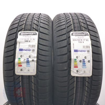  235 55 17 2x CONTINENTAL 235/55 R17 103V XL WinterContact TS 870 P Winterreifen 2022 