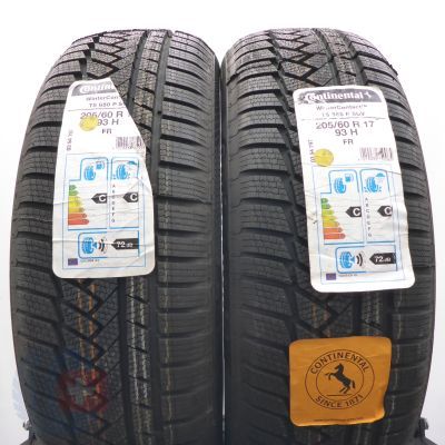 205 60 17 2x CONTINENTAL 205/60 R17 93H WinterContact TS 850 P SUV Winterreifen 2020 Ungebraucht  