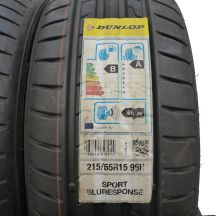 2. 2 x DUNLOP 215/65 R15 96H Sport BluResponse Sommerreifen 2016 VOLL