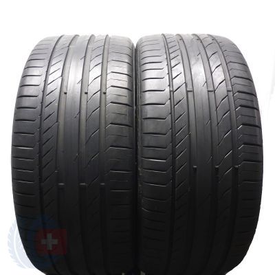 255 40 20 2x CONTINENTAL 255/40 R20 101V XL ContiSportContact 5 Seal SUV Sommerreifen 6,5-6,8mm 2021