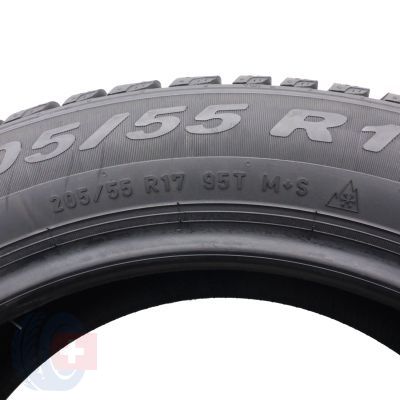 5. 205 55 17 2x PIRELLI 205/55 R17 95T XL Winter Cinturato Winterreifen 7,8-8,5mm 2020