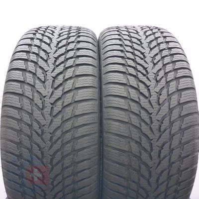 4. 225 50 18 4x NOKIAN 225/50 R18 99H XL WR Snowproof Winterreifen 2022 WIE NEU 7,8-8mm