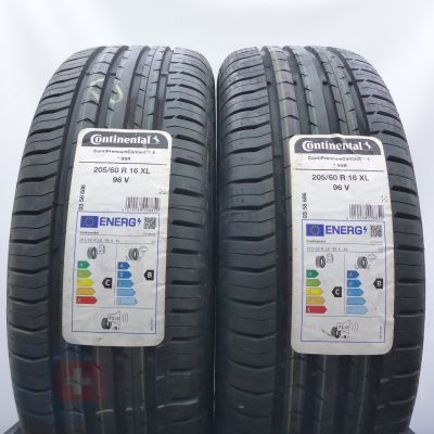 3. 205 60 16 4x CONTINENTAL 205/60 R16 96V XL ContiPremiumContact 2 RFT BMW Sommerreifen 2022 Ungebraucht   